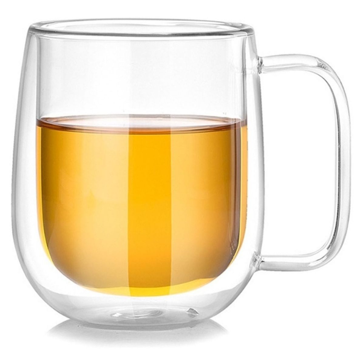 GENERICO - Pack 2 Tazas Doble Pared Vidrio 250ml Cafe Te Capuccino…