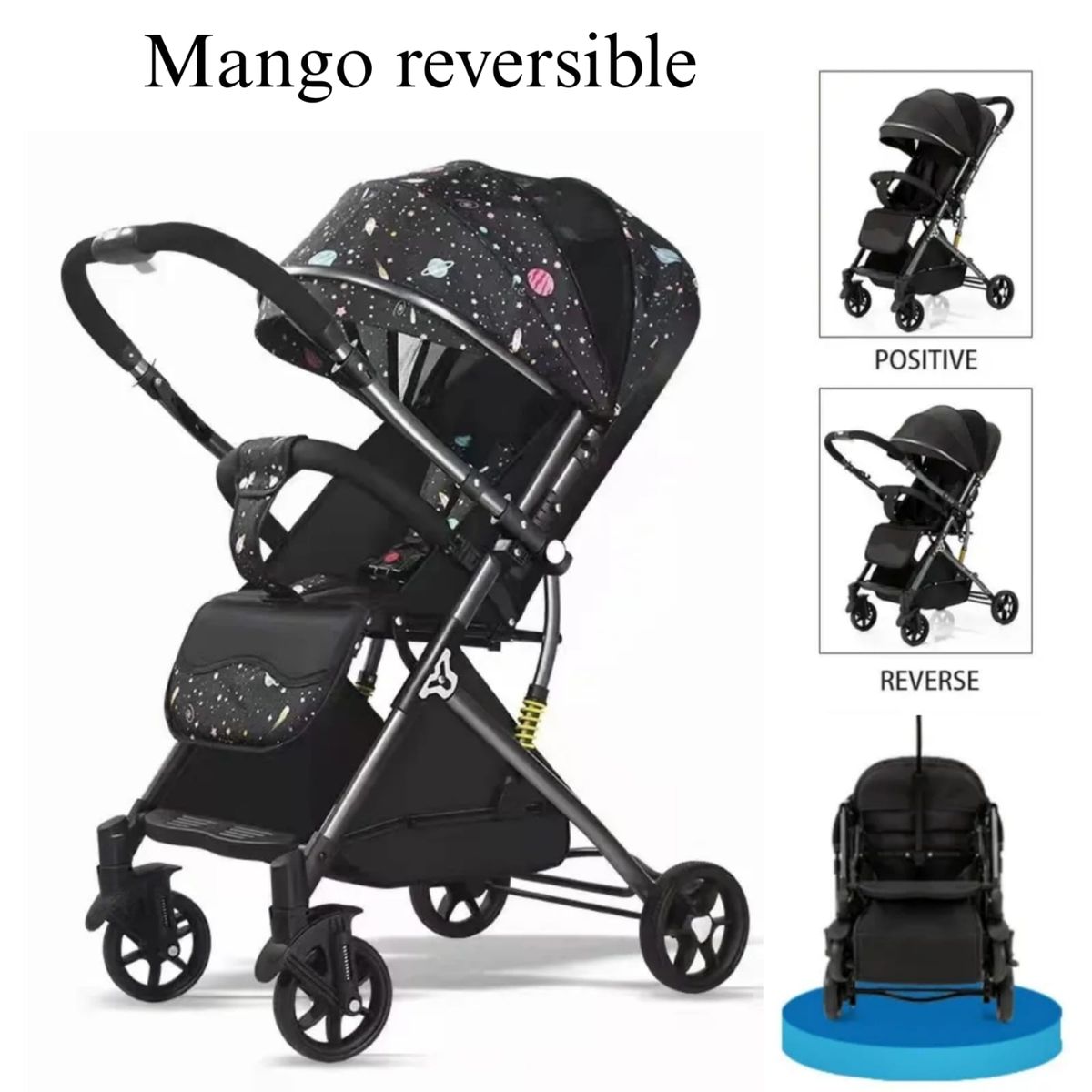 VOYAGE - COCHE DE PASEO VOYAGE V6-2A REVERSIBLE GALAXIA