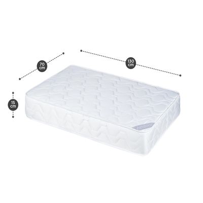Imagen 2 del producto Colchón Infantil Resorte Cozy 130x70x15cm