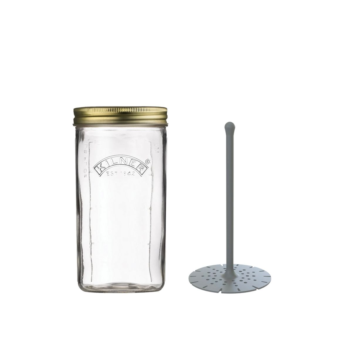 KILNER - Frasco Kilner con Levantador de Aceitunas