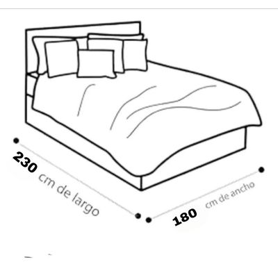 Imagen 2 del producto Cubrecama de Invierno Peludo con Chiporro 1.5 P Multicolor P008