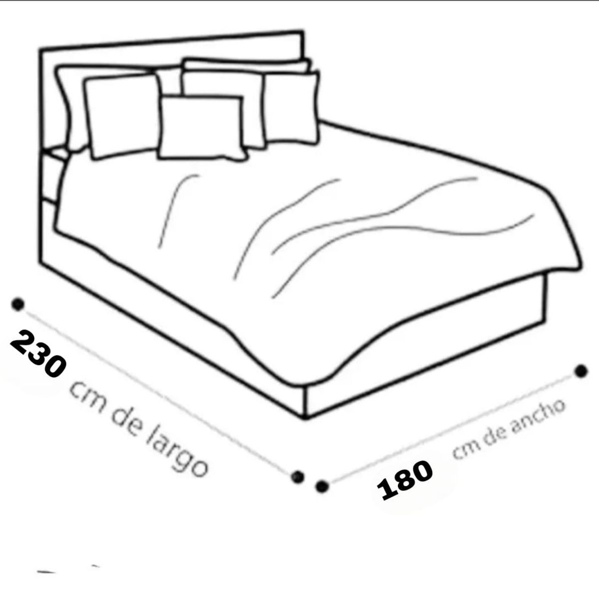GENERICO - Cubrecama de Invierno Peludo con Chiporro 1.5 P Negro Jaspeado P005