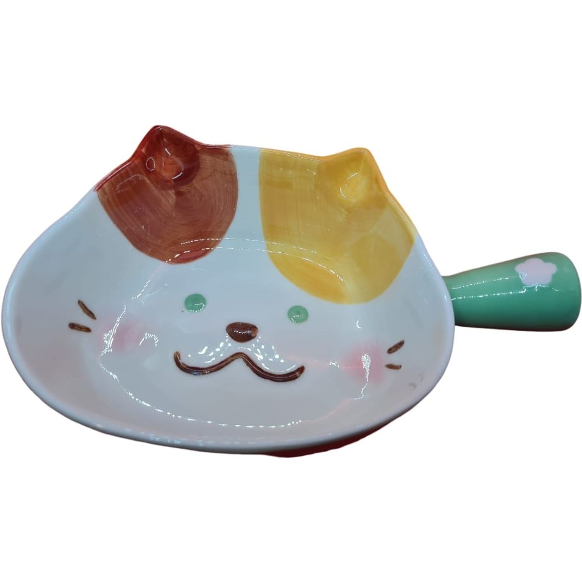 GENERICO - Bowl Plato Hondo Con Forma De Gato Para Sopa y Comida