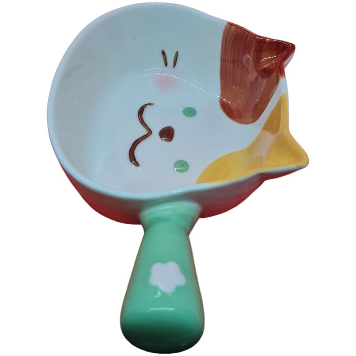 GENERICO - Bowl Plato Hondo Con Forma De Gato Para Sopa y Comida