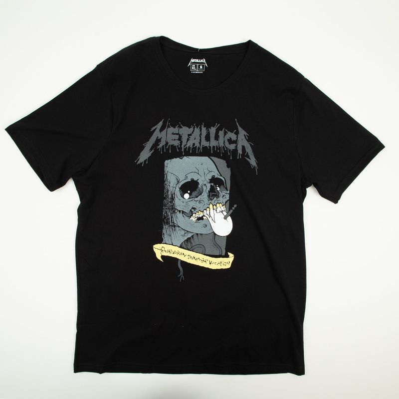 METALLICA - Polera Hombre YOU Metallica Lengua Negro