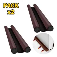 GENERICO - Pack x2 Cubre Puertas Aislante De Temperatura Bichos Insectos…