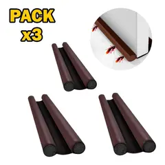 GENERICO - Pack x3 Cubre Puertas Aislante De Temperatura Bichos Insectos…