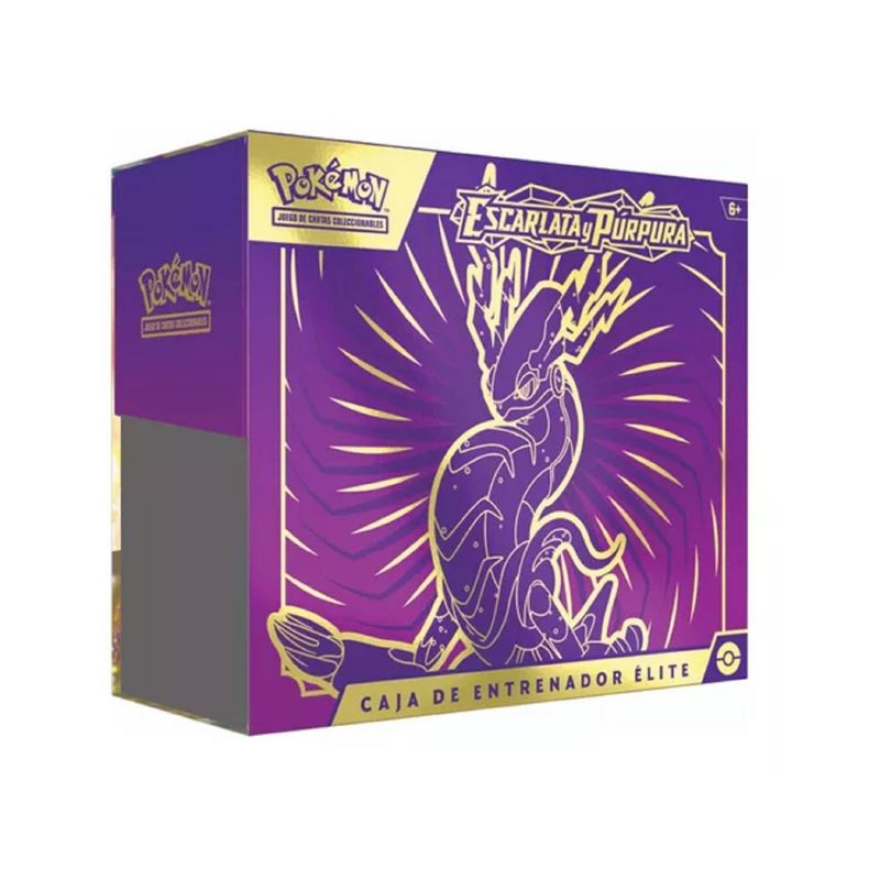 POKEMON - Juego de cartas Pokemon Scarlet Violet Elite Trainer ESP
