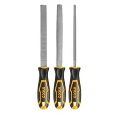 INGCO - Juego Limas Escofinas Para Madera 8 Pulgadas 3 Piezas