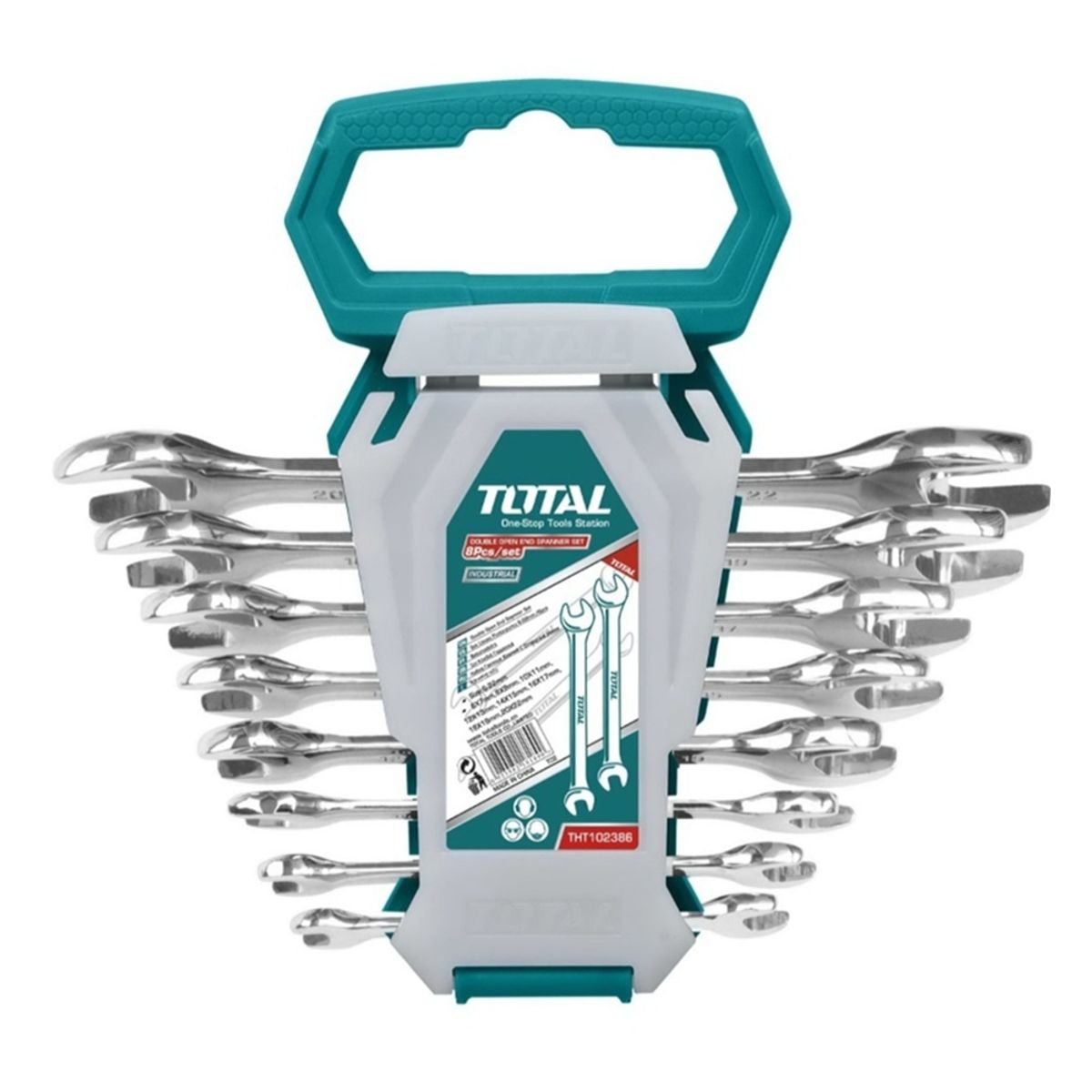 TOTAL TOOLS - Juego De Llaves Doble Punta 6-22mm 8 Piezas Total