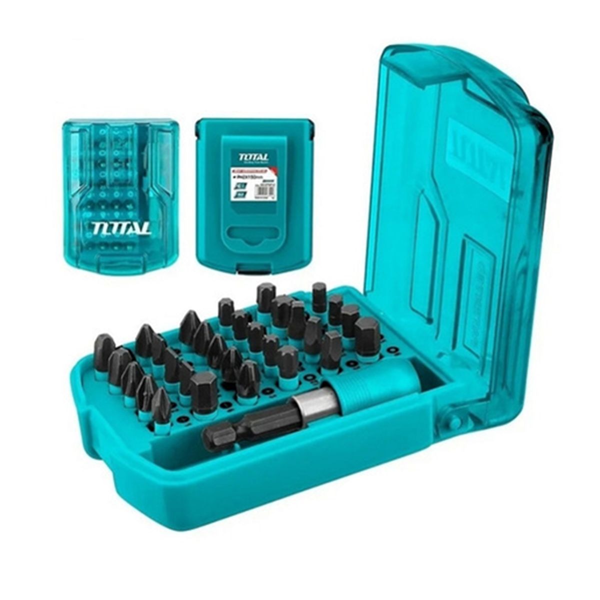 TOTAL TOOLS - Juego 30 Puntas P/ Atornillardor Impacto Magnetico Total