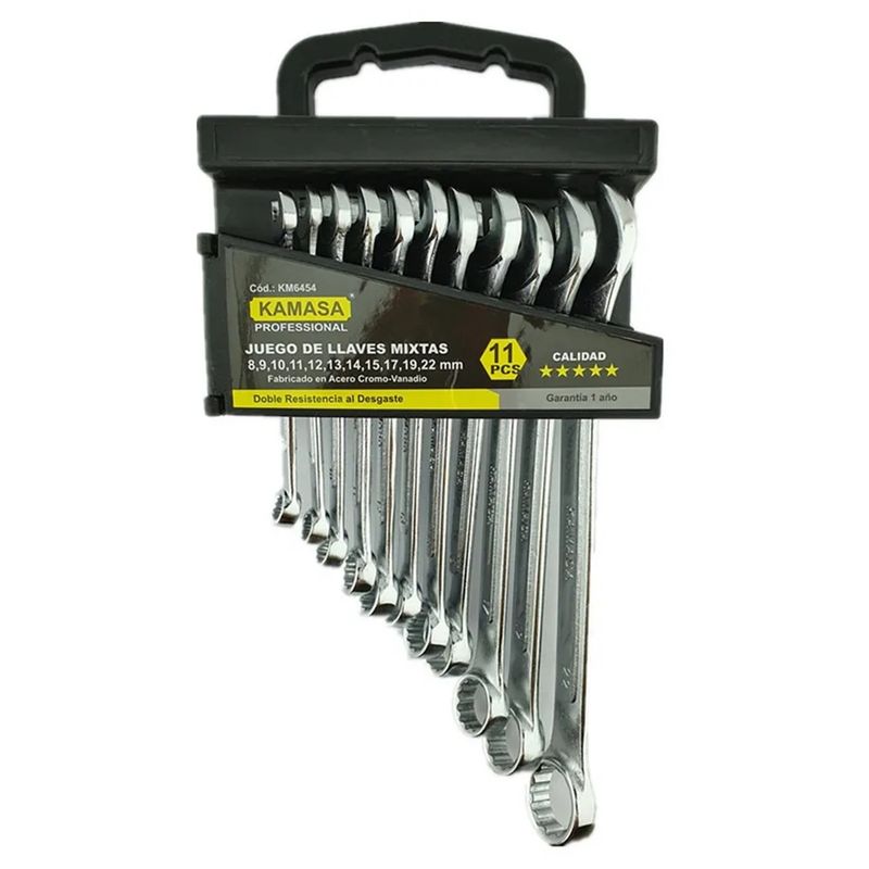 KAMASA - Set Kit Juego De Llaves Punta-corona 11 Piezas Kamasa Km6454