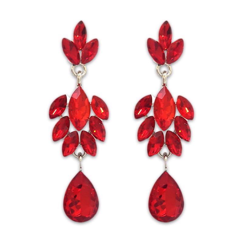 GENERICO - Aros De Fiesta En Fantasía Con Cristales Stylish