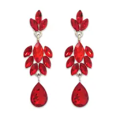 GENERICO - Aros De Fiesta En Fantasía Con Cristales Stylish