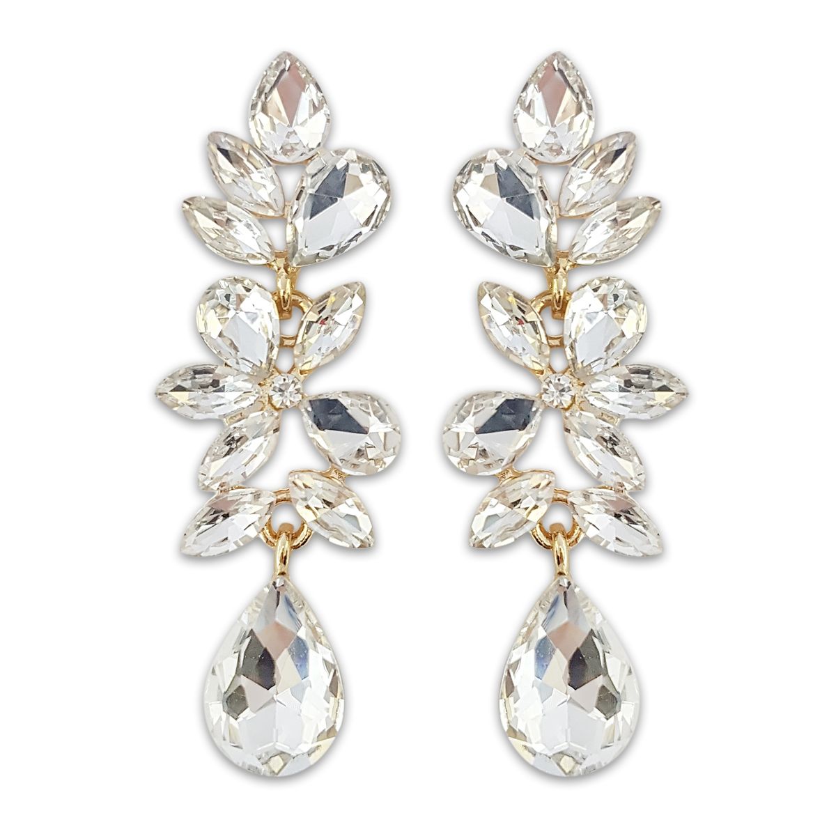 GENERICO - Aros De Fiesta En Fantasía Con Cristales Fantastic