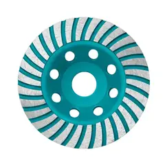 TOTAL TOOLS - Disco Copa Diamantado Pulir Turbo 4 1/2 115mm