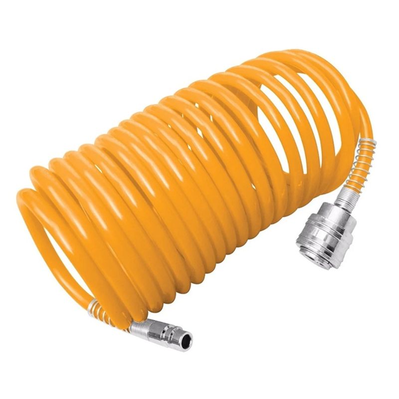 INGCO - Manguera Espiral Para Compresor De Aire 15mts 12bar Ingco