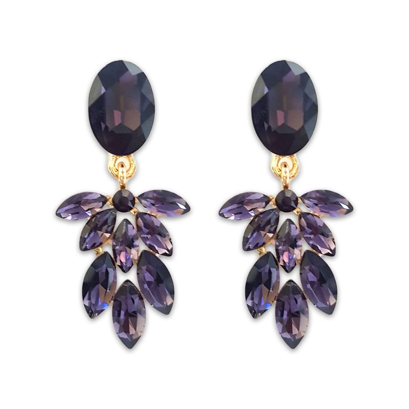 GENERICO - Aros De Fiesta En Fantasía Con Cristales Sparkly