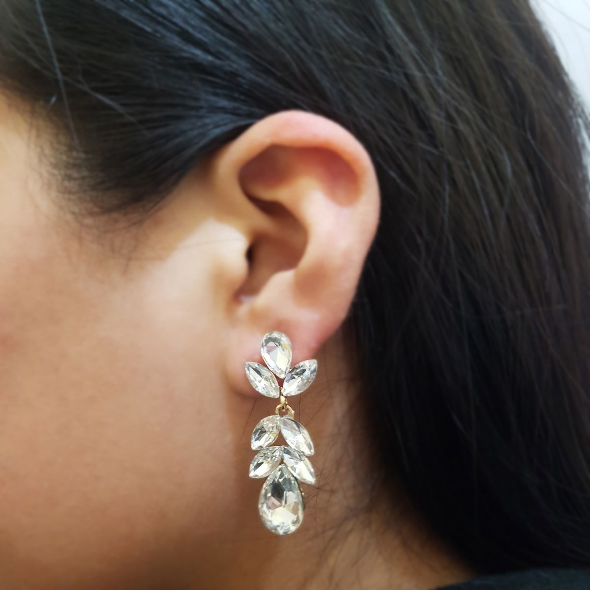 GENERICO - Aros De Fiesta En Fantasía Con Cristales Amazing