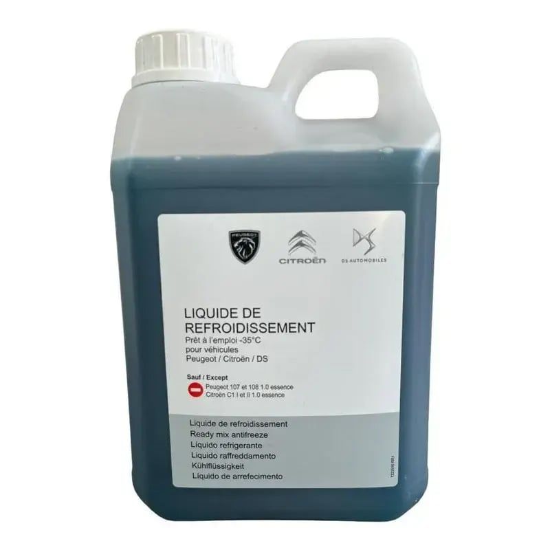 PEUGEOT - Anticongelante Refrigerante Original Psa 2l Uso Directo