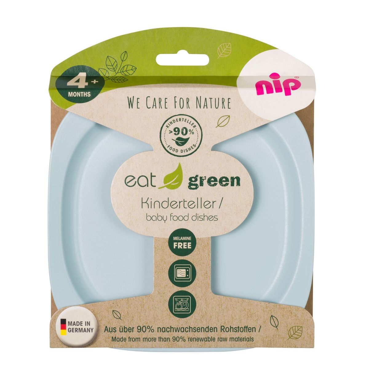 NIP - Platos Green Pack 2 Azul NIP