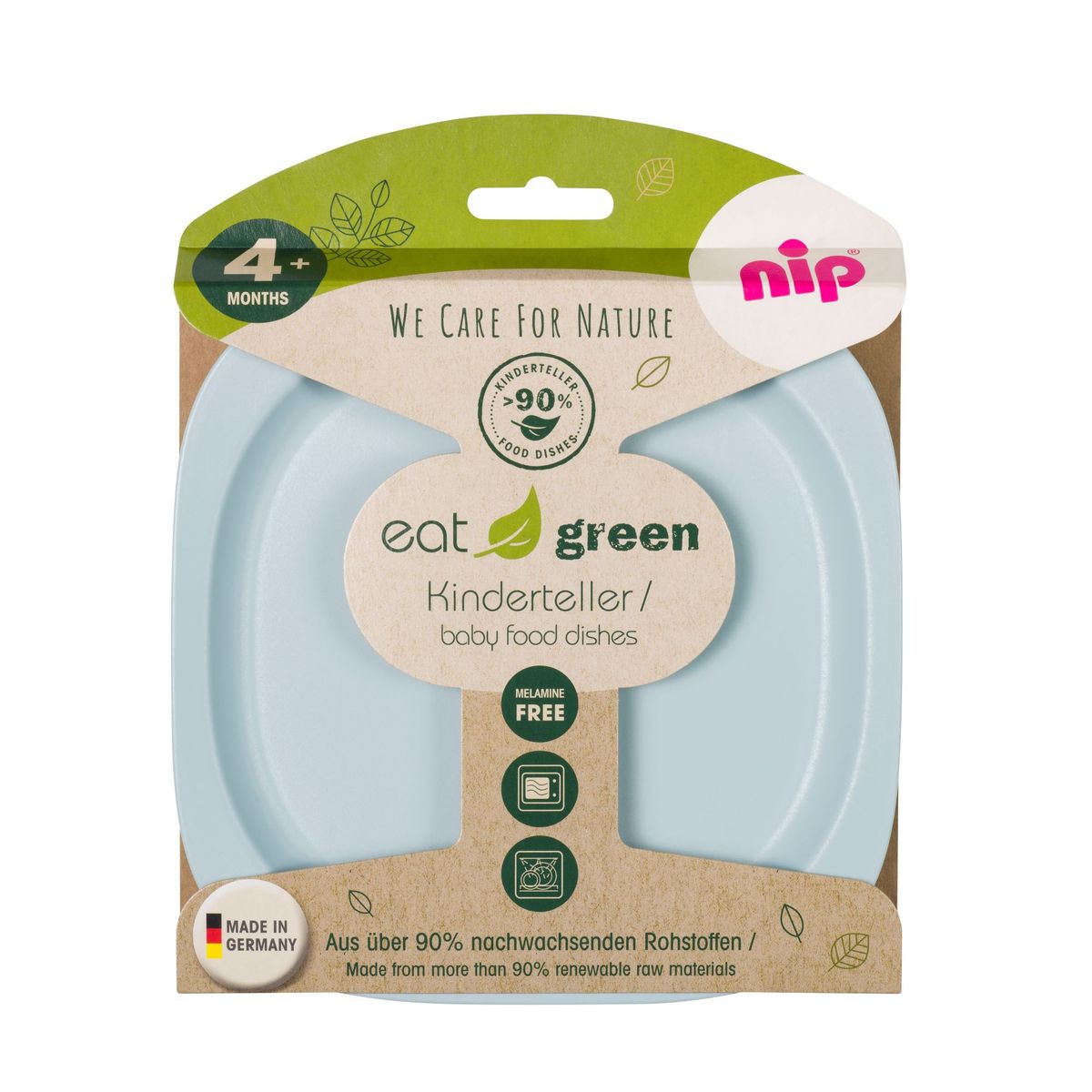 NIP - Platos Green Pack 2 Azul NIP