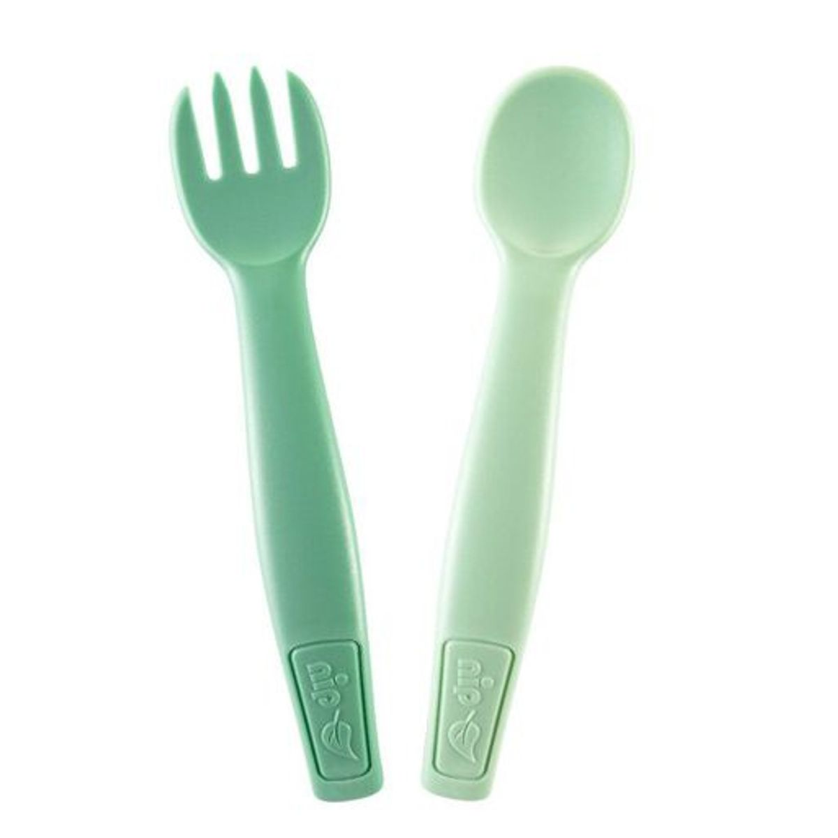 NIP - Cubiertos de aprendizaje Green set 2 Verde NIP