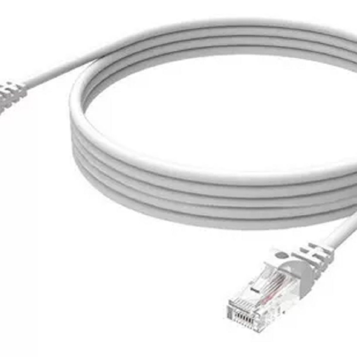 DM - CABLE RED LAN 3 MTS CAT5 E ARMADO GRIS DM