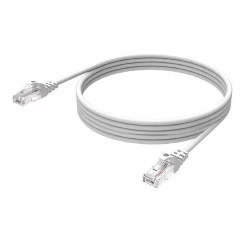 DM - CABLE RED LAN 3 MTS CAT5 E ARMADO GRIS DM