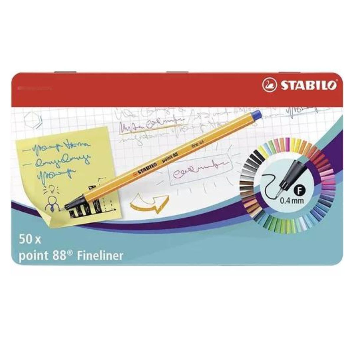 Stabilo Point 88 set 50 Colores, marca STABILO - Foto 2