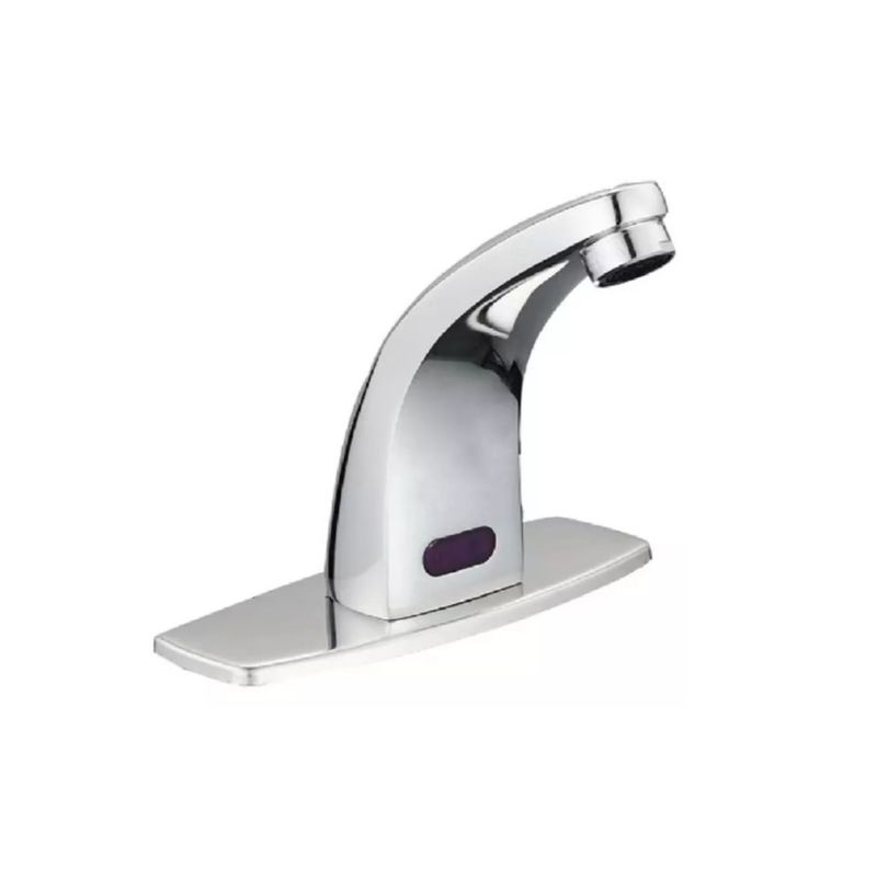 GENERICO - Llave Monomando Lavamanos Moderno Sensor Infrarrojo