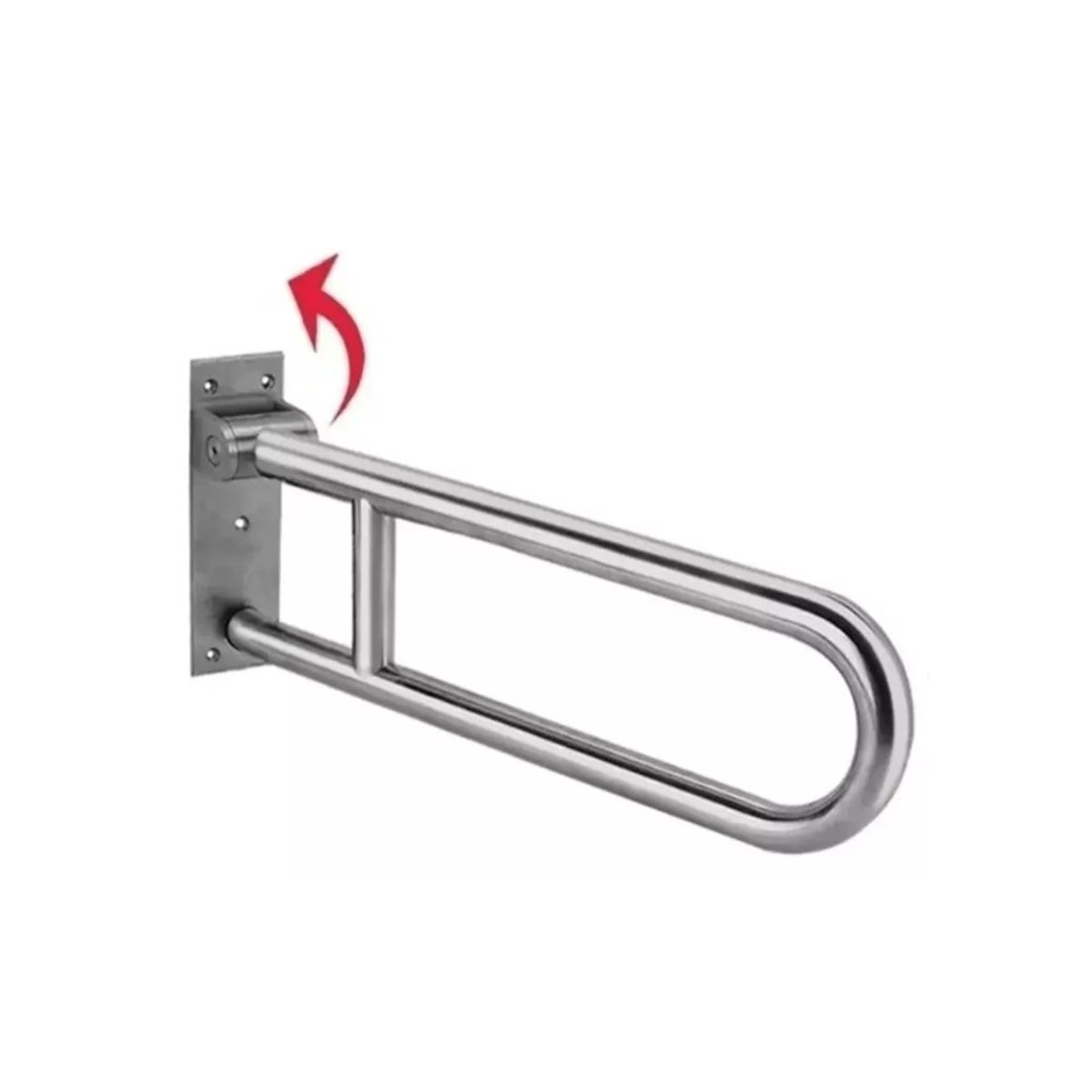 GENERICO - Barra para Muro Abatible Para Discapacitados Acero Inoxidable