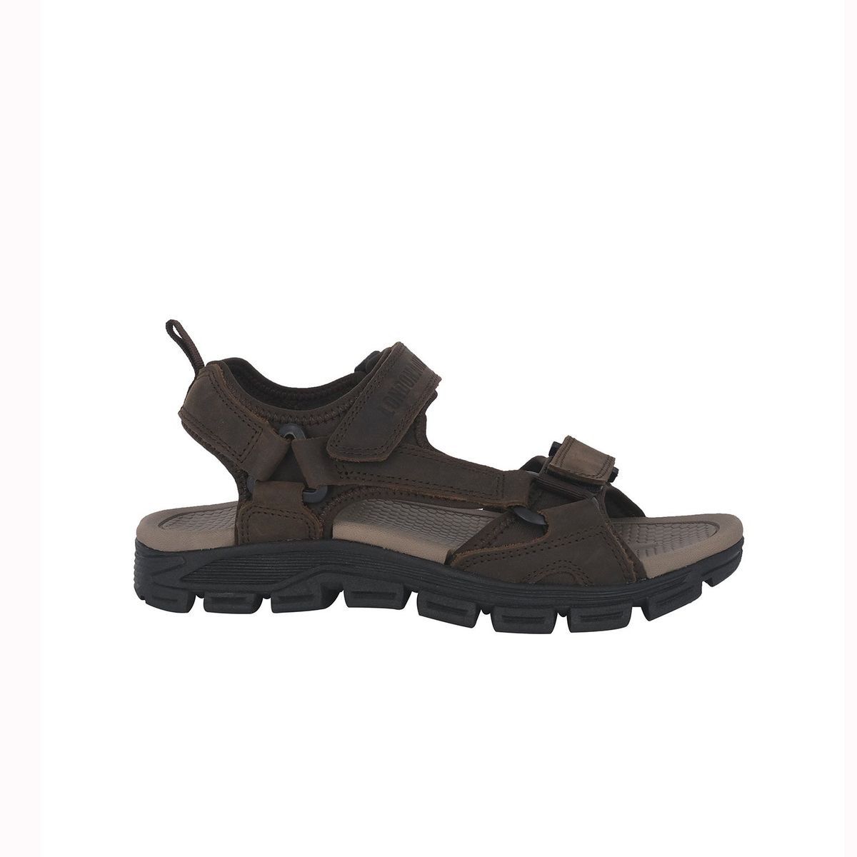 LONDON ADIXT - Sandalia de Cuero Hombre Café Maidenhair London Adixt