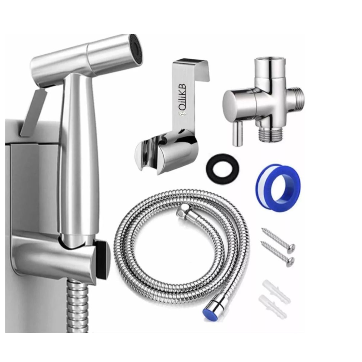 GENERICO - Ducha Bidet Arabe Wc Inodoro Acero Inoxidable