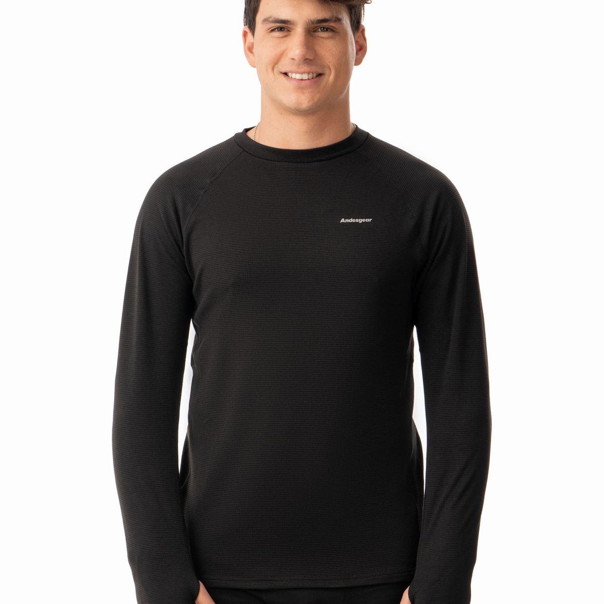 ANDESGEAR - Primera Hombre Andesgear Capa Expedicion Top Negro