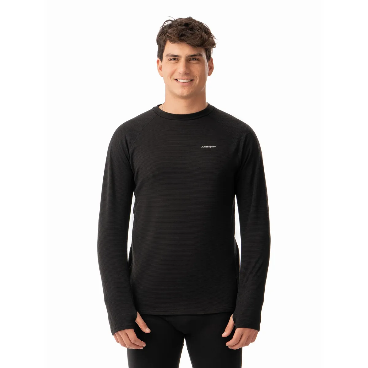 ANDESGEAR - Primera Hombre Andesgear Capa Expedicion Top Negro