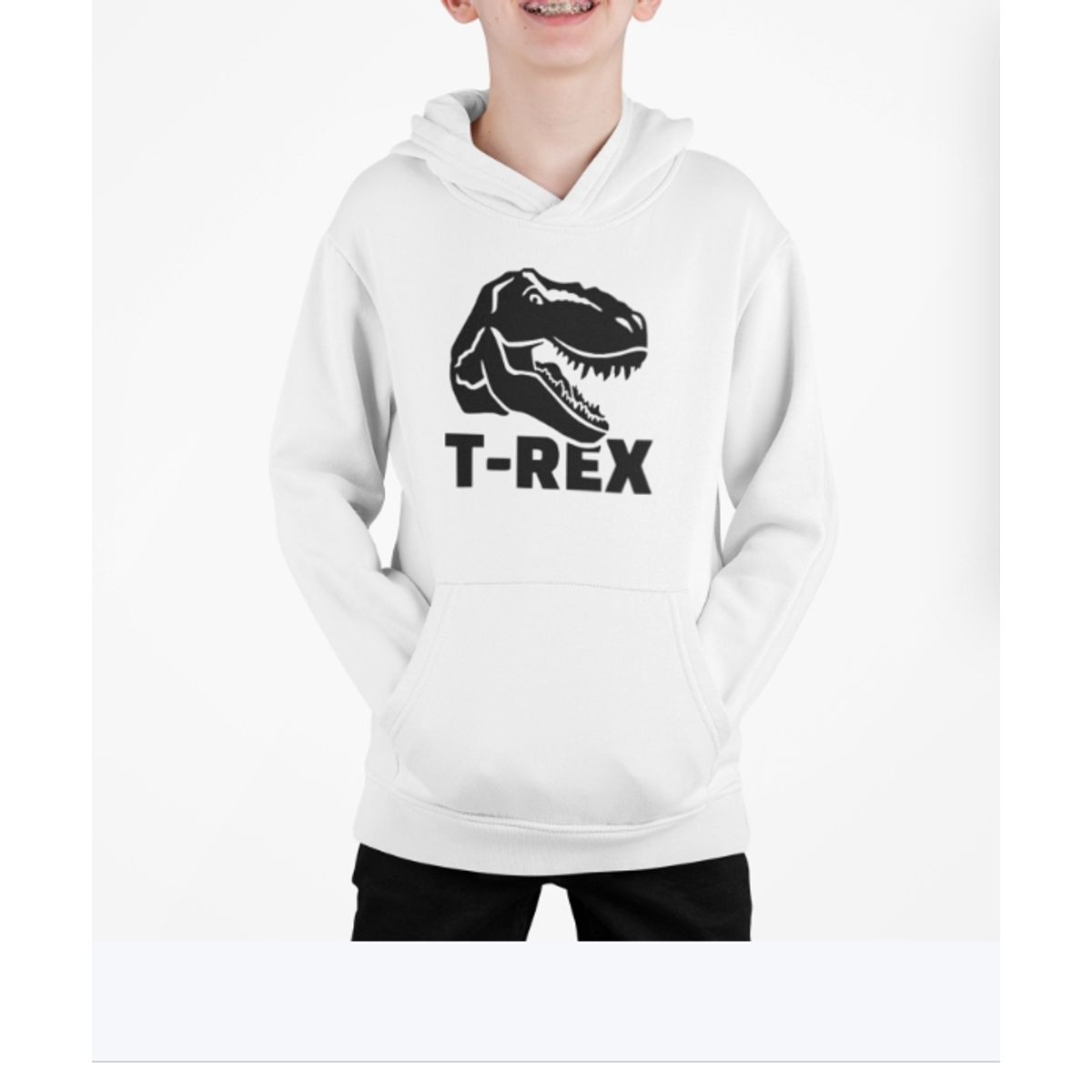 GENERICO - Polerón T-Rex Niños Estampado