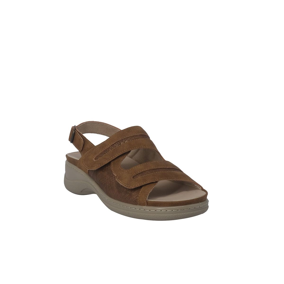 PASSER - Sandalia Mujer Caramelo Kirat Passer