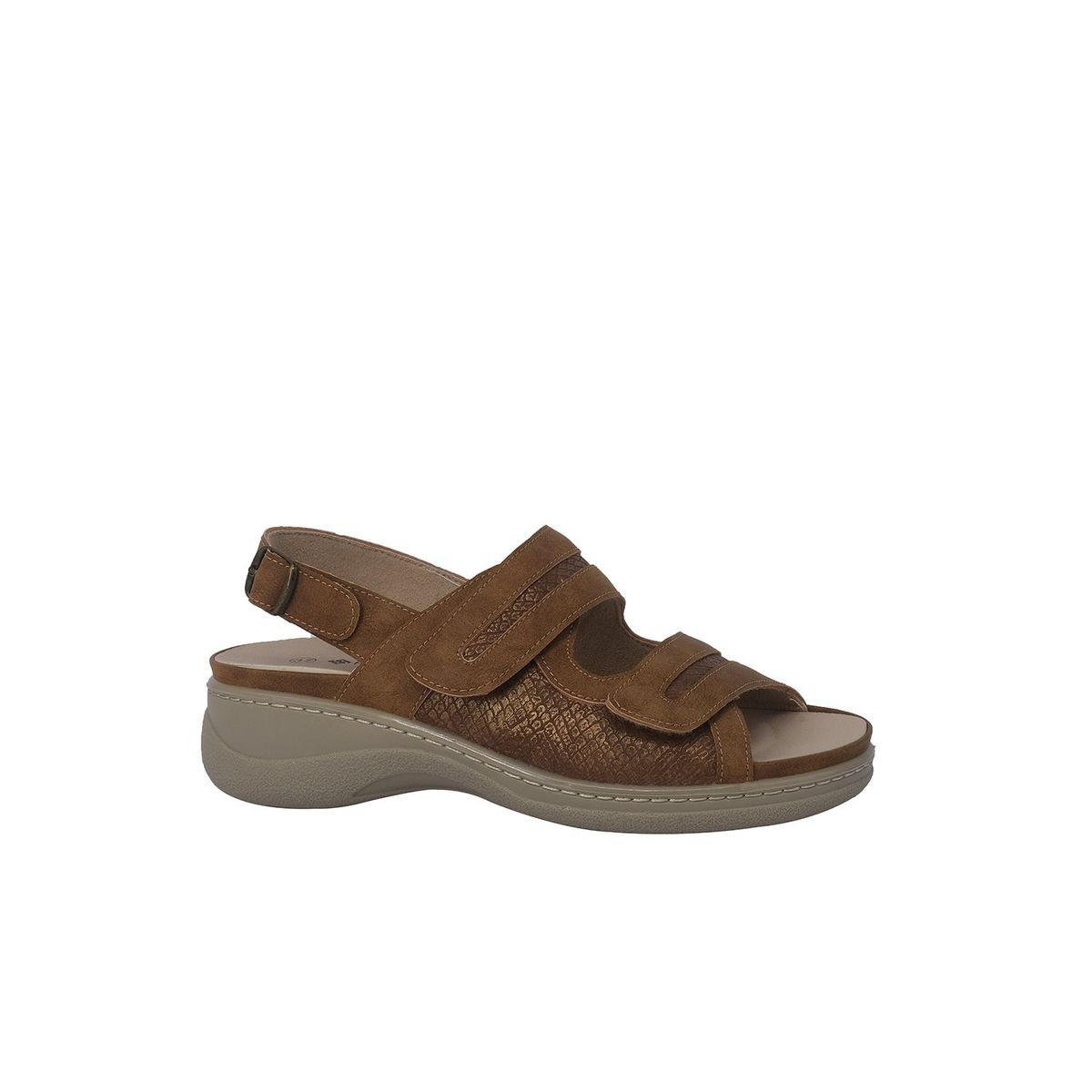 PASSER - Sandalia Mujer Caramelo Kirat Passer