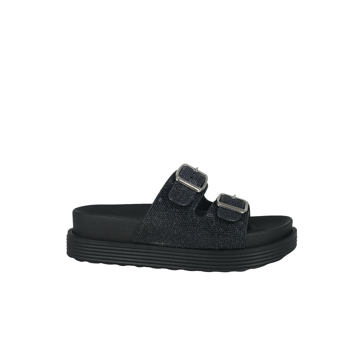 ALQUIMIA - Sandalia Mujer Negro Rita Alquimia