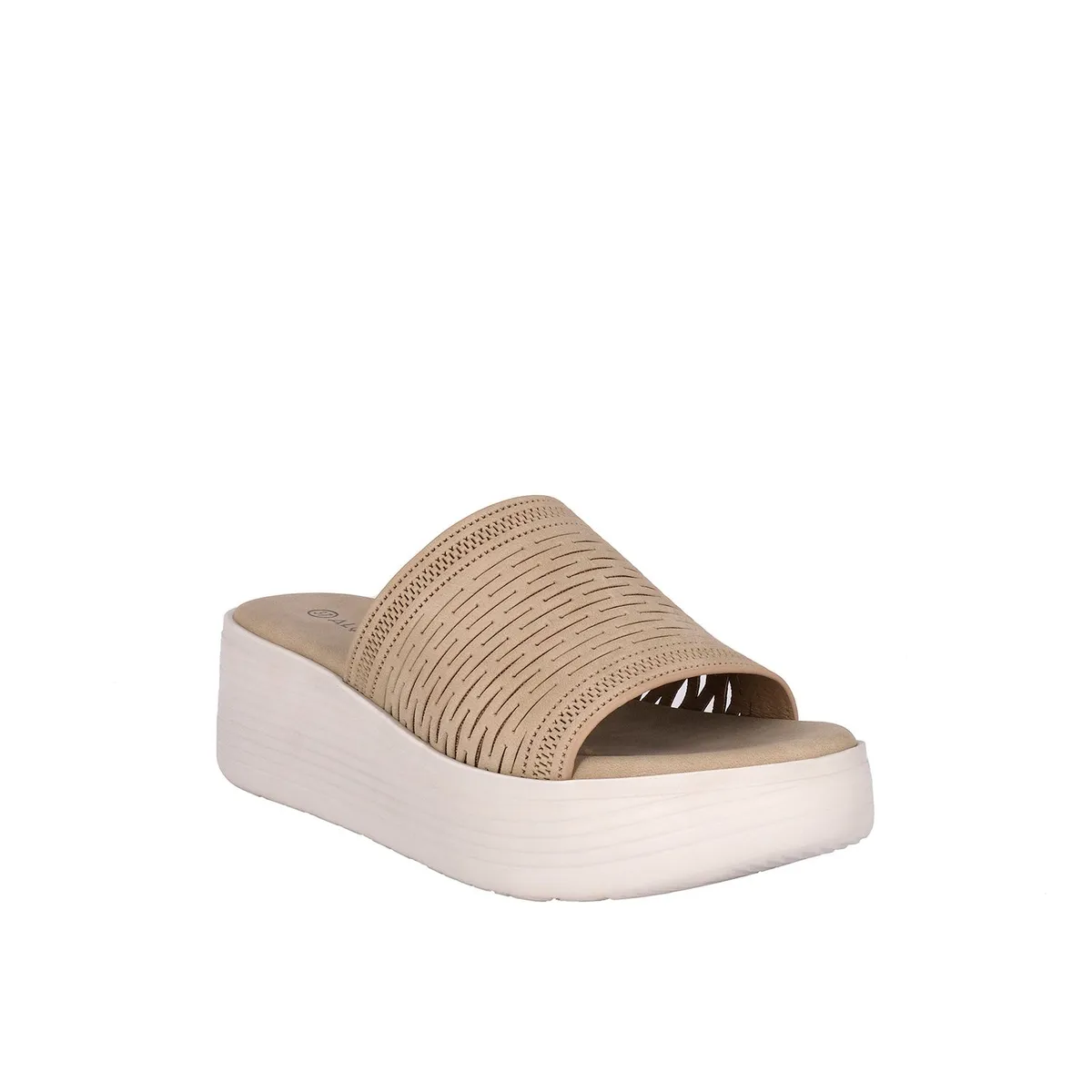 ALQUIMIA - Sandalia Mujer Beige Fibrous Alquimia