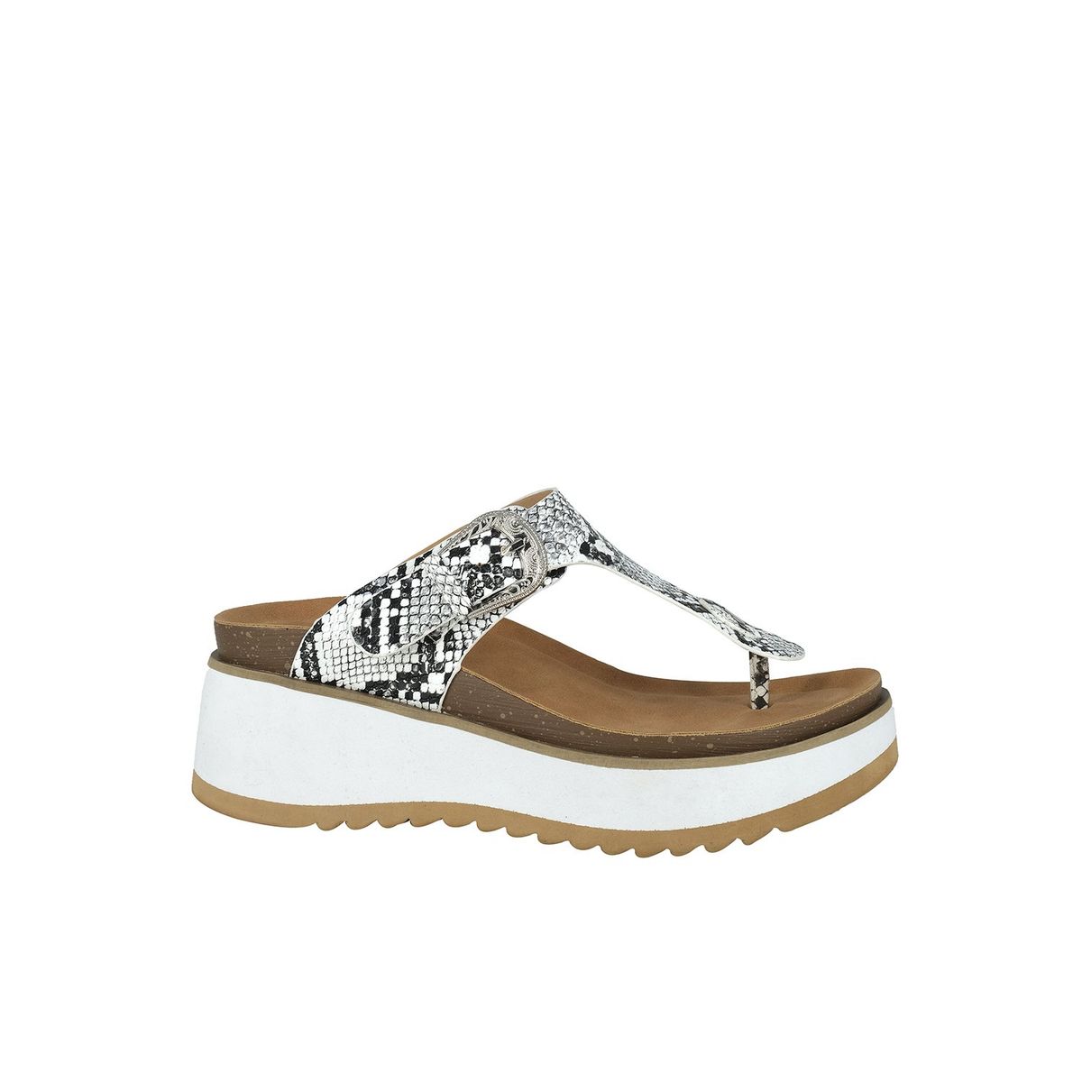 ALQUIMIA - Sandalia Mujer Blanco Lacely Alquimia