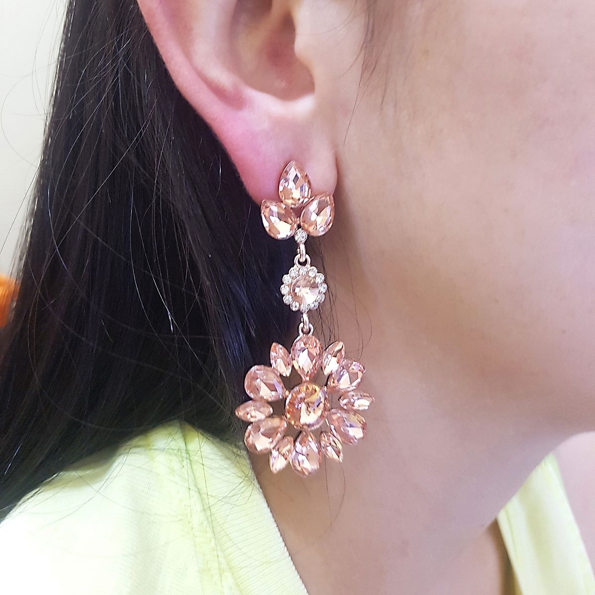 GENERICO - Aros De Fiesta En Fantasía Con Cristales Muma