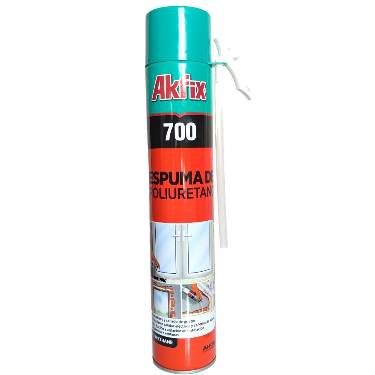AKFIX - Espuma Expansiva Poliuretano Expansiva Akfix 750ml Caja 12und