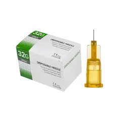 GENERICO - Aguja Hipodérmica 32G* 4MM * 100 Unidades…