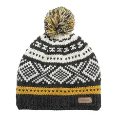 ANDESGEAR - Gorro Pompom Ethnic Beanie Gris