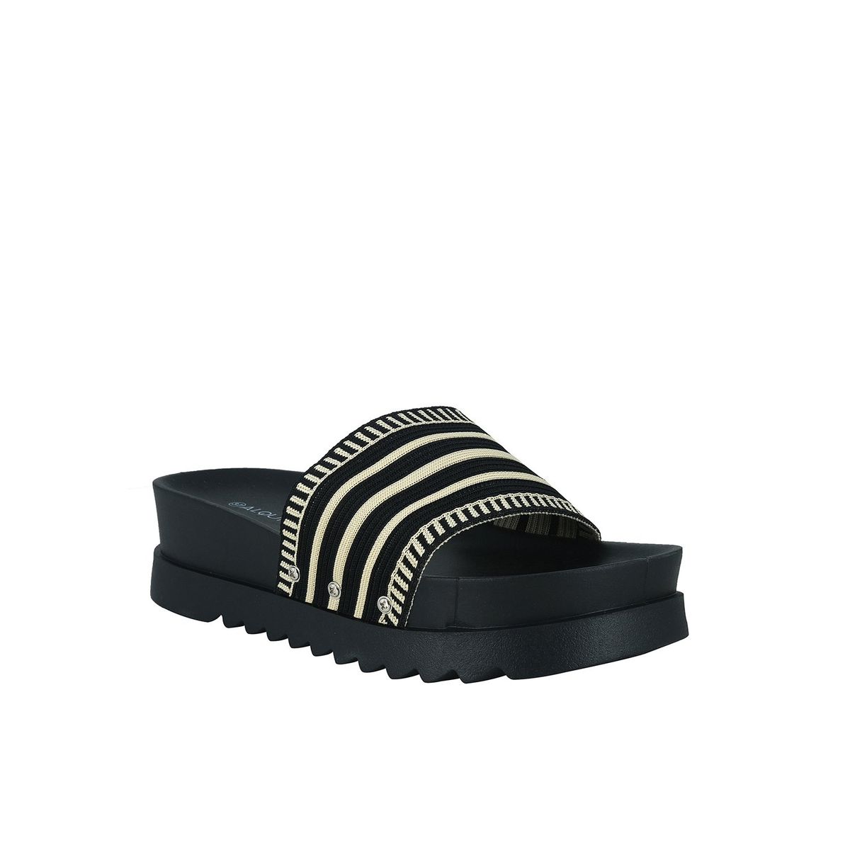 ALQUIMIA - Sandalia Mujer Negro Loreto Alquimia