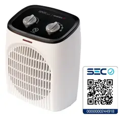 SINDELEN - Termoventilador Tc-2100v Calefactor Electrico 25m2 Apto Baños