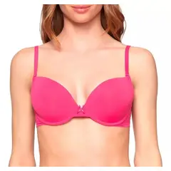 LADY GENNY - Sostén Microfibra Con Soft Aplicación Encaje