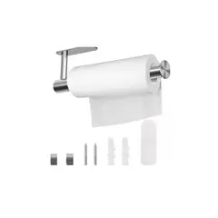 GENERICO - Porta Confort Papel Higiénico Acero Inoxidable Plata